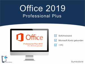 Microsoft Office 2019 Professional Plus - Konto gebunden